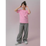 Girls' regular printed T-shirt 4F 4FJRSS26TTSHF3455-56S shirts