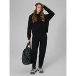 Women's regular hooded sweatshirt 4F