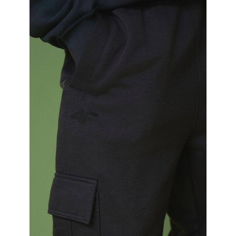 Boys' cargo sweatpants 4F 4FJRSS26TTROM1882-22S pants