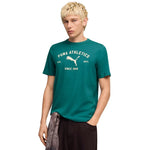 Men's Puma Class Graphic Tee green 692226 zöld póló