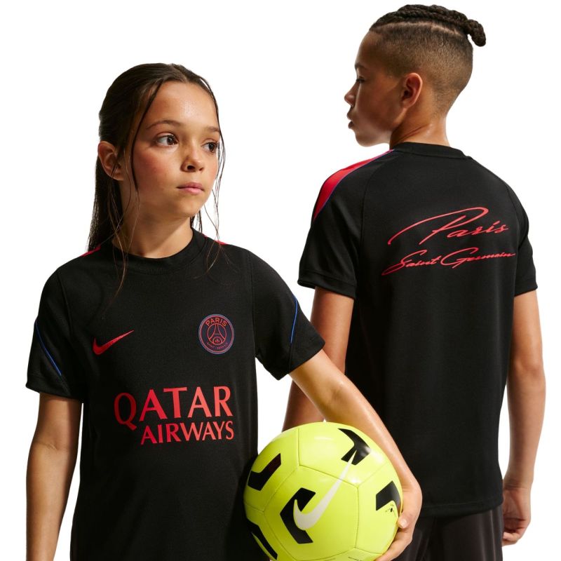 Nike Paris Saint-Germain Strike Kids T-Shirt fekete ruházat II2659010