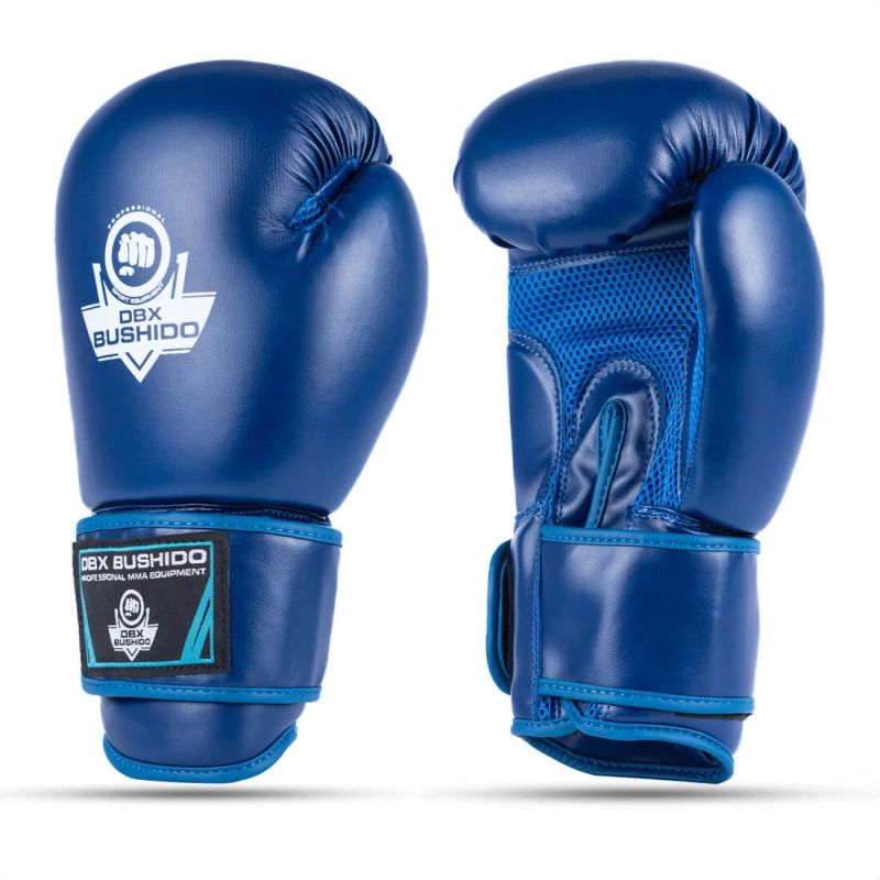 DBX Bushido 10oz Boxing Gloves - Tournament Blue kék kesztyű