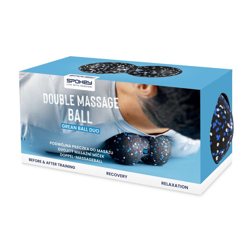 Spokey Grean Ball Duo SPK-944202 Double Massage Ball Edzőfelszerelés