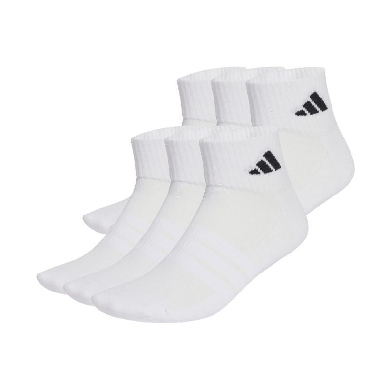 Adidas Cushioned Essentials Ankle Socks 6 Pairs White fehér zokni KE5495