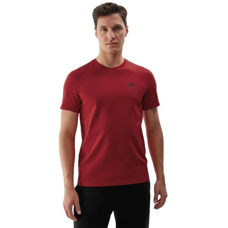 Men's cotton T-shirt 4F 4FWSS26TTSHM4215-61S 5xl póló
