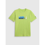 4F Men's regular printed T-shirt 3xl póló 4FWSS26TTSHM3335-42S