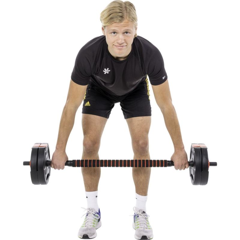 Pure 2 Improve Foldable Composite Bar Bell 40kg dumbbell, strength training equipment, training equipment