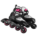 NH10907 4in1 ROLLER SKATES WITH EXTENDED HOCKEY BLADES TINTS PINK SIZE S(31-34) NILS EXTREME rózsaszín utcai cipő