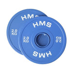 HMS Olympic Bumper Plate 2x2kg Blue kék póló 17-61-110