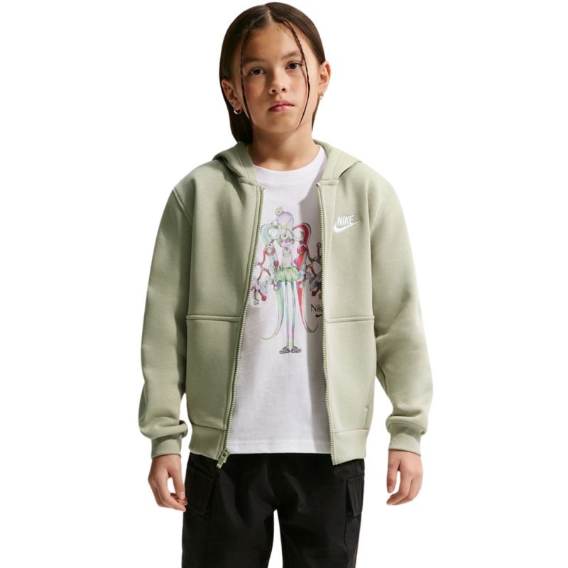 Nike Sportswear Club Fleece Kids' Sweatshirt Light 304 zöld nadrág 159586M