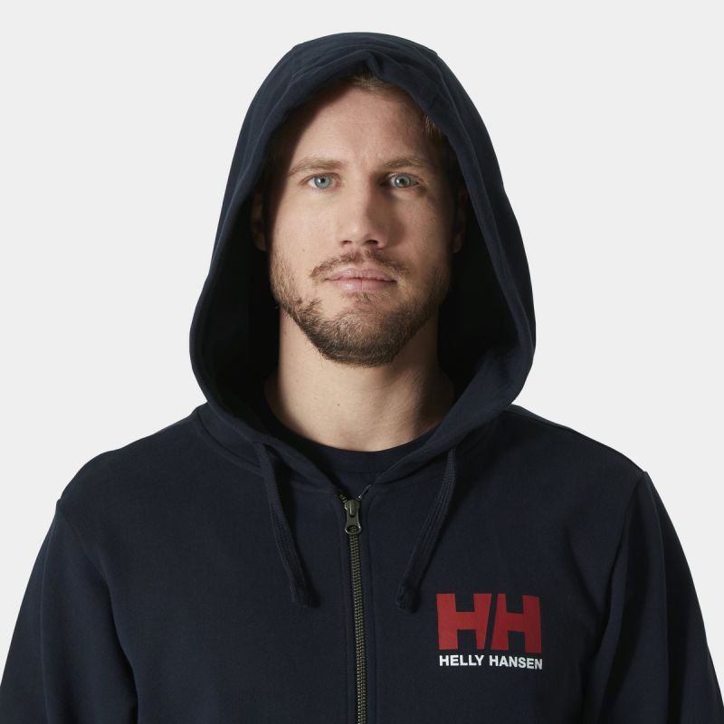 Helly Hansen HH Logo Full Zip Hoodie 2.0 M 30393 597 Kapucnis pulóver