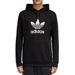 Adidas Trefoil Hoodie M DT7964 sweatshirt fekete kapucnis pulóver