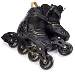 Meteor M 34-38 Buzzy Roller Skates Black/Gold
