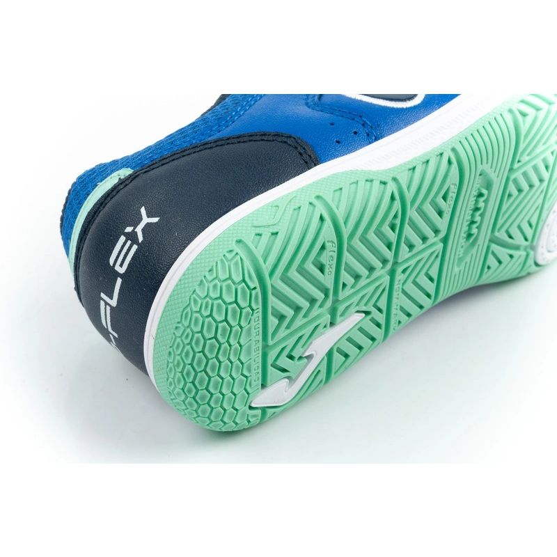Joma Top Flex 2604 indoor football for kids, kék focicipő