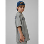 Boy's loose T-shirt with print 4F 4FJRSS26TTSHM3465-27M 158/164 shirts