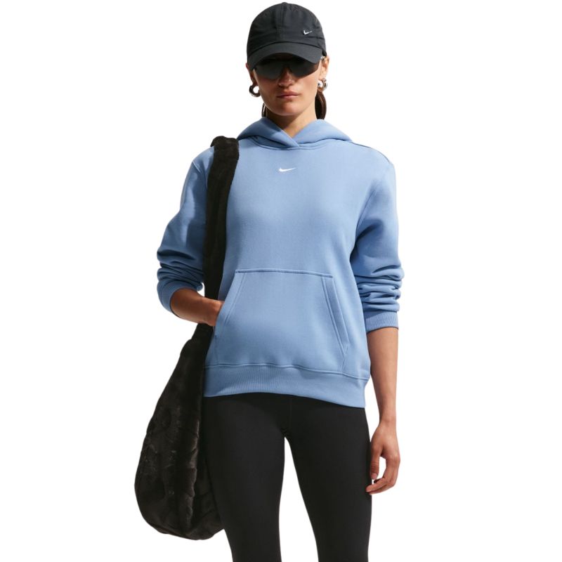 Nike Studio Fleece Medium Weight Women's Sweatshirt Light kék nadrág IM8100486