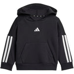 adidas Essentials Joggers 3 Stripes Fleece Hoodie Tracksuit for Kids Black JD6484