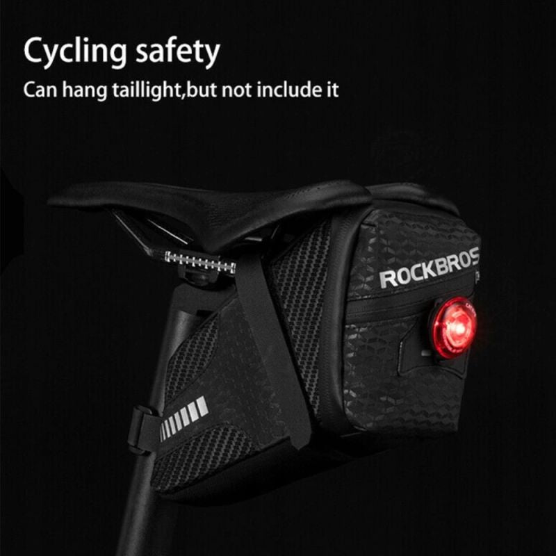 Rockbros C29-BK waterproof bicycle under the saddle - black fekete táska