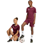adidas Entrada 26 burgundy kids' JZ6527 104cm short