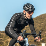 Rockbros Fall/Winter Long Sleeve Cycling - Black fekete dzseki