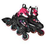 Na2053a Vibe Pink Roller Skates Size S(33-36) Nils Extreme rózsaszín görkorcsolya