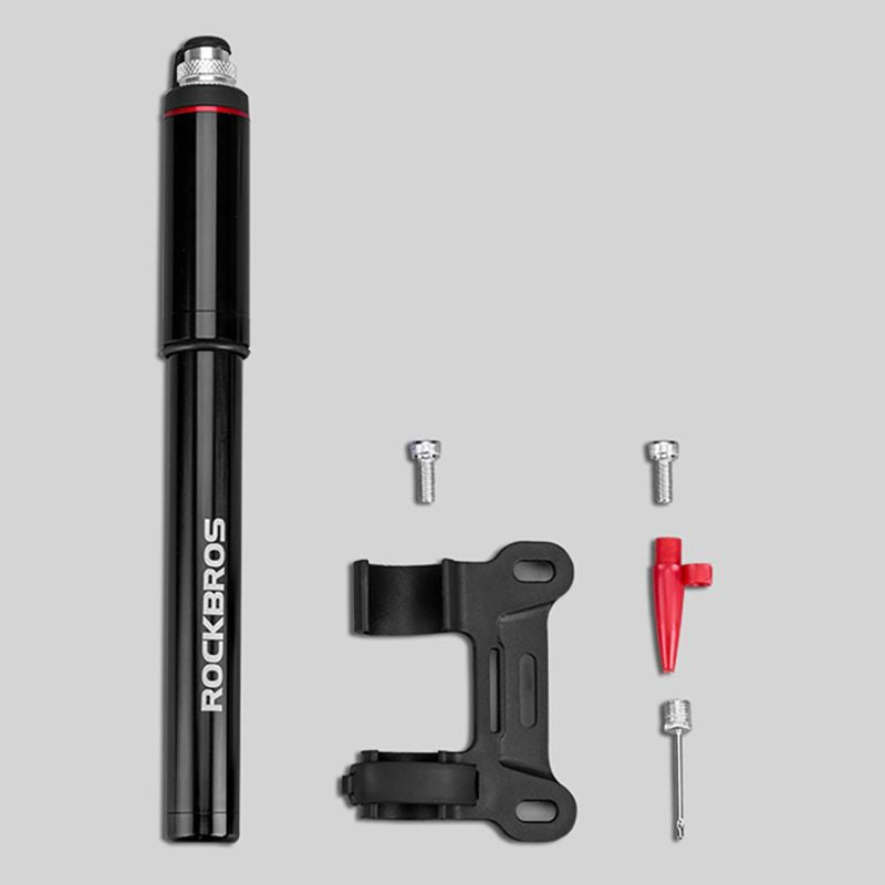 Rockbros SMART-B 150 PSI Mini Bicycle Pump for Presta and Schrader Valves - Black fekete pumpa 304004-211901