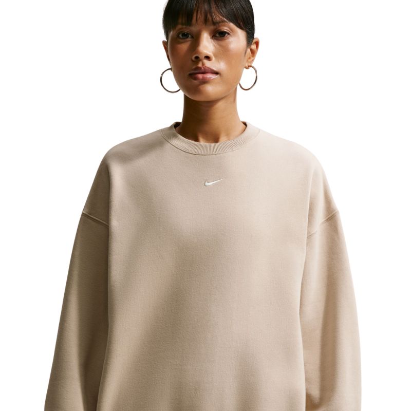 Nike Women's Studio Fleece Sweatshirt krém nadrág IM8082236