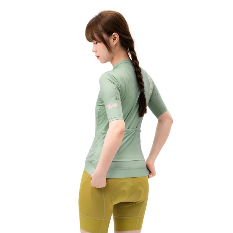 Rockbros TVI M Women's Cycling Jersey - Green m \ zielony póló 15110025003-211694