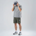 Rockbros with belt size L - green zielony \ l short