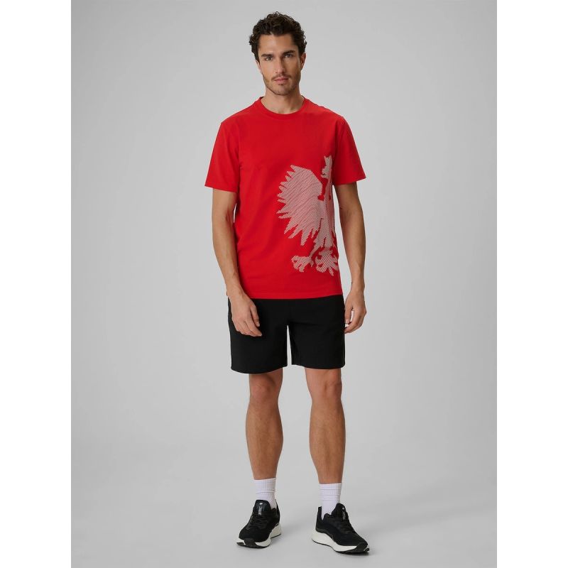 4F Men's cotton fan T-shirt póló