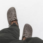 Birkenstock Men's BOSTON BS 0160581 COCOA Clogs (Standard Width) utcai cipő