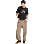 Adidas Men's Camo Three Bar Logo Graphic T-shirt black fekete póló KT1686