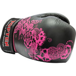 TOP TEN "Ultimate Woman" Boxing Gloves 10 oz White and Pink czarno - różowy kesztyű