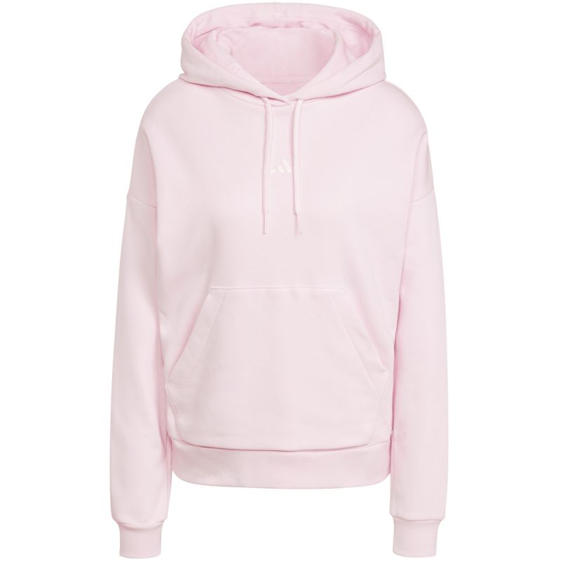 adidas Women's Essentials Small Logo Feel Cozy Hoodie Pink JN1856 General