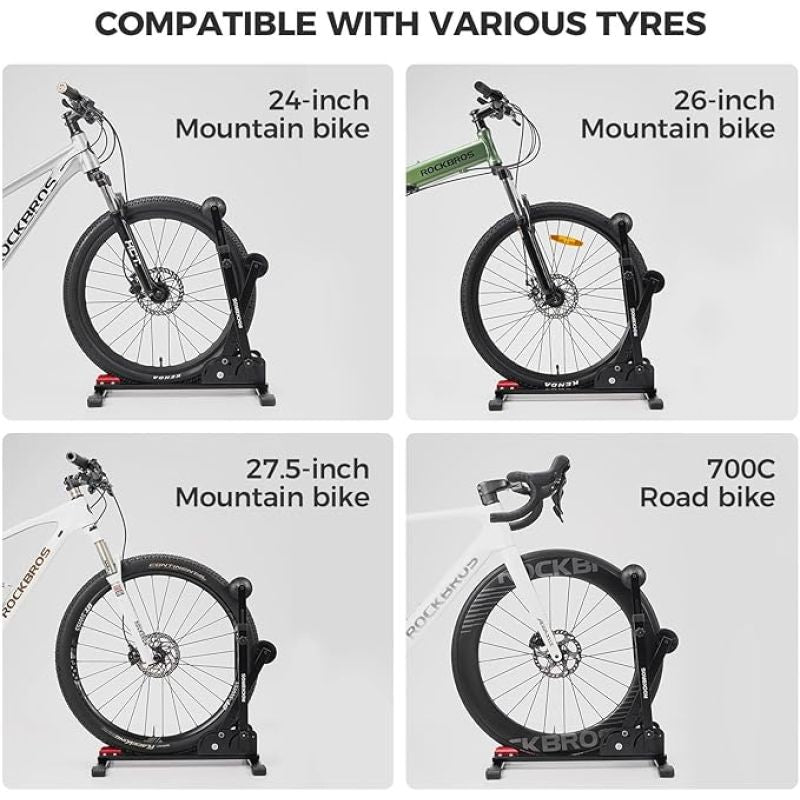 Rockbros Folding Bike Stand 24-27.5" Black