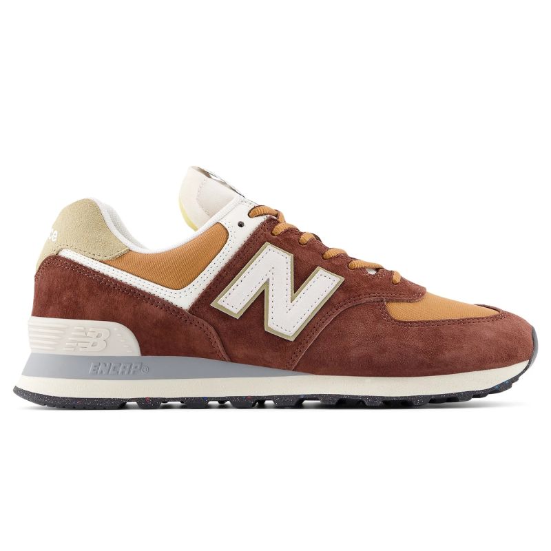 New Balance U574 lifestyle brown unisex sneakers (U574MRR) General