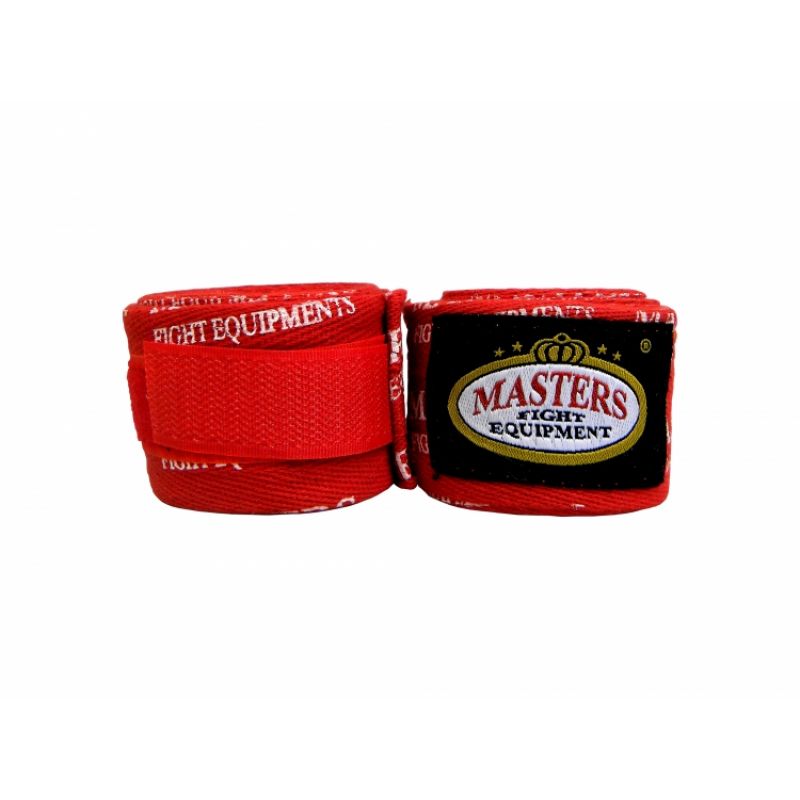 MASTERS FIGHT EQUIPMENT Cotton boxing bandages BB1-4N1 fekete edzőfelszerelés 130142-02N1