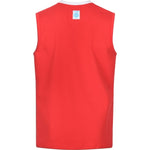 TOP TEN Kick light sleeveless top "BASIC" (WAKO APPROVED) czerwony+m póló 0416182-02M
