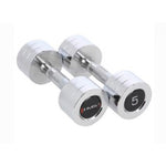HMS Chrome dumbbells 2x5 kg CHD05 póló 17-66-184