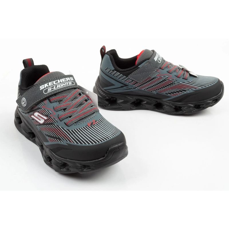 Skechers Veltrox 2.0 LED Children's Sports for Boys with Velcro utcai cipő 400605L/BKCC