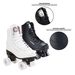 Nils Extreme Roller Skates Black Size