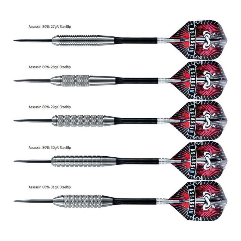 Harrows ASSASSIN HEAVY Steeltip Darts General