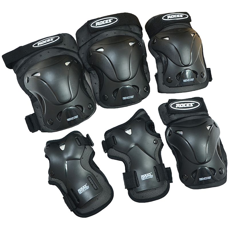 Roces Adult Standrat 301332 Protectors fekete védőfelszerelés