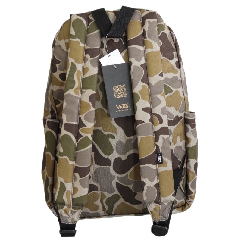 Vans Old Skool Grom Backpack 18L Loden Green - VN000H56ZBF1 uniwersalny hátizsák