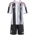 adidas Juventus 25/26 Home Kids' Kit White and Black JN5220