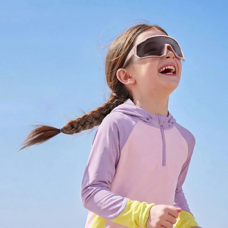 Rockbros SP383 Sakura Light Pulse Cycling Glasses - Light Pink, Photochromic Lenses różowy úszás kiegészítő 5907769384219-211764