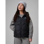 Girls' hooded vest 4F 4FJRSS26TVJAF355-20S vests