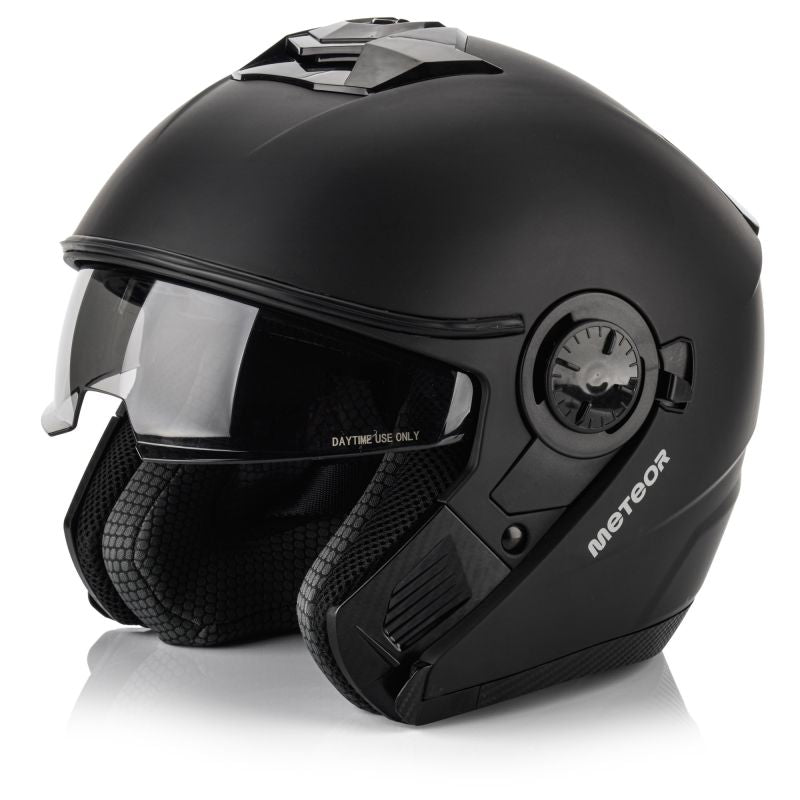 Meteor Hekato L motorcycle helmet 59-60 cm black uniw sisak 17891