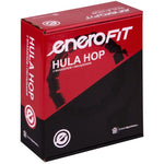 Enero Hula Hoop with Massager and Weights, Black, Energo Fit fekete training equipment