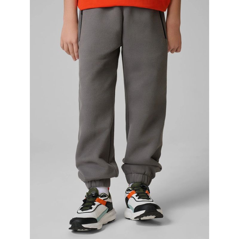 Boys' 4F structured knit sweatpants